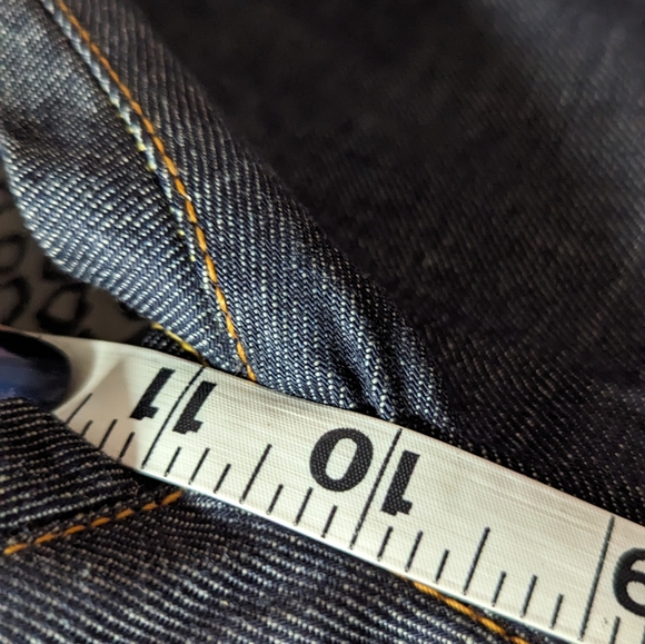 Evisu Rockabilly Selvage Denim Jeans Women 28 x 22 - Picture 5 of 7